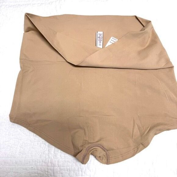 NWT (XL) Victoria’s Secret Everyday Perfect Smooth High-Waist Shortie Panty Nude - Picture 2 of 8